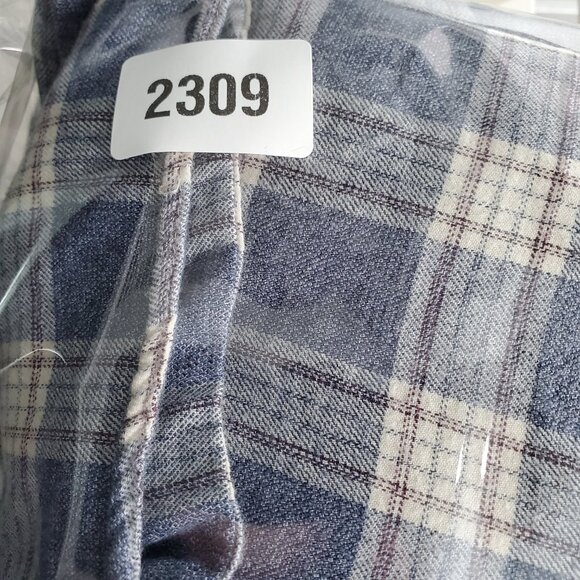 Bonobos Shirt Slim Fit Mens XL Long Blue White Plaid Button Up Long Sleeve - Picture 8 of 8